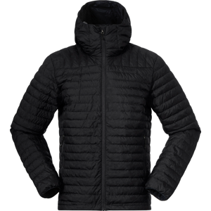 Bergans Men's Lava Light Down Jacket With Hood Black XL, Black