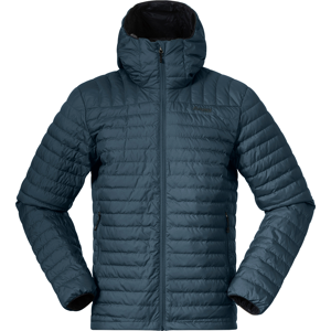 Bergans Men's Lava Light Down Jacket With Hood Orion Blue M, Orion Blue