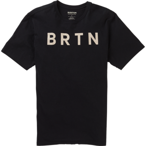 Burton Unisex BRTN Short Sleeve T-Shirt Black XS, Black