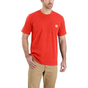 Carhartt Men's Workwear Pocket S/S T-Shirt CURRANT HEATHER XXL, CURRANT HEATHER