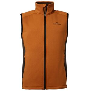 Chevalier Men's Lenzie Fleece Vest Orange/Brown M, Orange/Brown