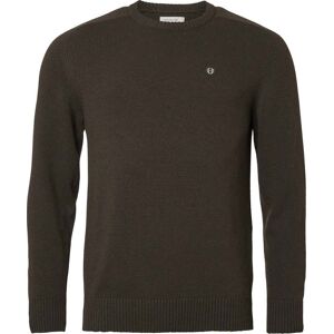 Chevalier Men's Wykin Wool Pullover Dark Brown L, Dark Brown