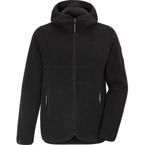 Didriksons Men's Bror Full Zip 3 Black S, Black