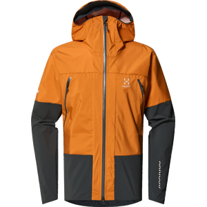 Haglöfs Men's L.I.M Hybrid Touring Hood Desert Yellow/Magnetite XXL, Desert Yellow/Magnetite