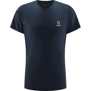 Haglöfs Men's L.I.M Tech Tee Tarn Blue S, Tarn Blue