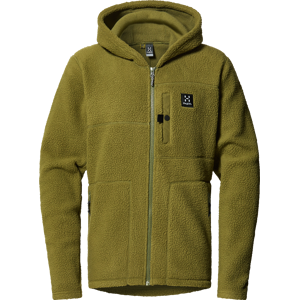 Haglöfs Men's Malung Pile Hood Olive Green L, Olive Green