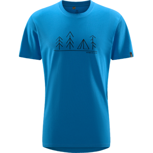 Haglöfs Men's Camp Tee Nordic Blue S, Nordic Blue