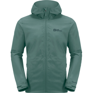 Jack Wolfskin Men's Elsberg 2.5-Layer Jacket Jade Green XL, Jade Green