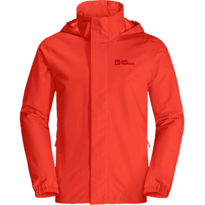 Jack Wolfskin Men's Stormy Point 2-Layer Jacket Strong Red S, Strong Red