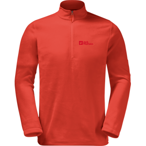 Jack Wolfskin Men's Taunus Halfzip Strong Red S, Strong Red