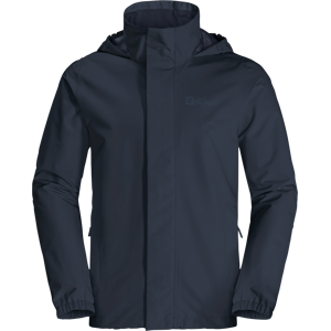 Jack Wolfskin Men's Stormy Point 2-Layer Jacket Night Blue L, Night Blue