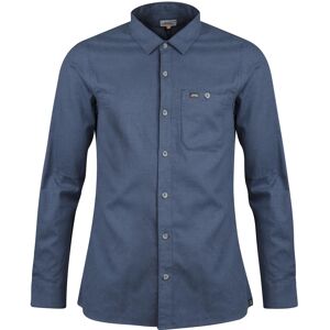 Lundhags Men's Ekren Solid Long Sleeve Shirt Mid Blue S, Mid Blue