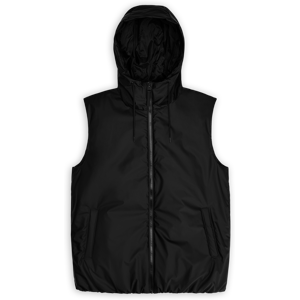 Rains Unisex Lohja Vest W3T1 Black XL, Black