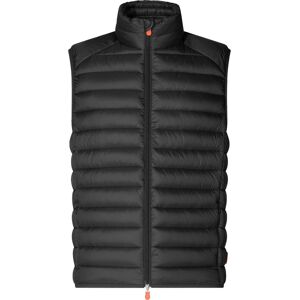 Save the Duck Men's Quilted Gilet Adam Black XXL, Black