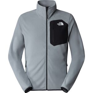 The North Face M Experit Grid Fleece Monument Grey/TNF Black L, Monument Grey/Tnf Black