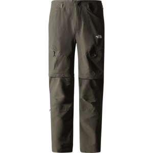The North Face Men's Exploration Convertible Regular Tapered Pant NEW TAUPE GREEN 32, New Taupe Green