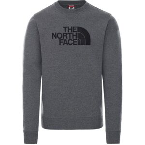 The North Face Men's Drew Peak Crew TNF Medium Grey Htr./TNF Black S, Tnfmdgyhr/Tnfbk