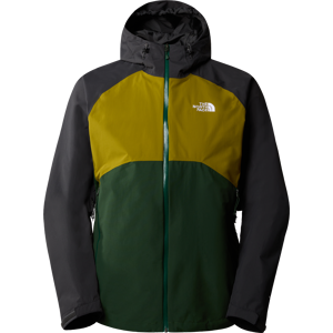 The North Face Men's Stratos Hooded Jacket Pine Needle/Sulphur Moss/Asphalt Grey S, PINENEEDLE/SPHRMS/ASTGY