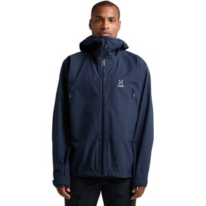 Haglöfs Roc GTX Jacket Men Tarn Blue Solid XXL male