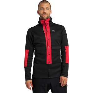 Haglöfs L.I.M ZT Sync 1 Mid Hood Men True black/Zenith red XXL male