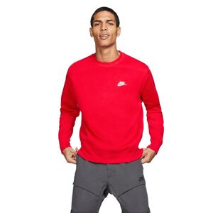 Nike Sportswear Club Fleece Sweatshirt Herrer Tøj Rød Xl