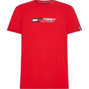 Tommy Hilfiger Sport Essential Cool Logo Tshirt Herrer Sidste Chance Tilbud Spar Op Til 80% Rød S