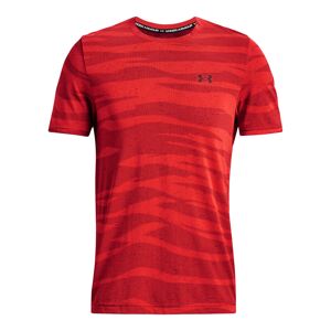 Under Armour Seamless Wave Tshirt Herrer Tøj Rød M