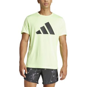 Adidas Run It Tshirt Herrer Tøj Grøn Xl