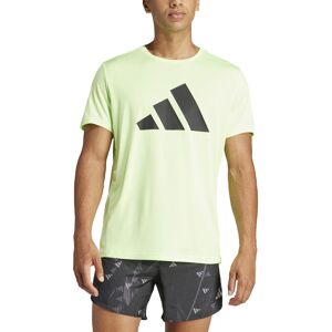 Adidas Run It Tshirt Herrer Tøj Grøn M