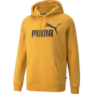 Puma Essentials Big Logo Hættetrøje Herrer Hoodies Og Sweatshirts Gul L