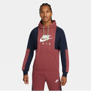 Nike Air Brushedback Fleece Hættetrøje Herrer Hoodies Og Sweatshirts Rød S