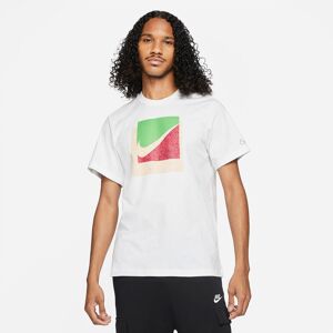 Nike Sportswear Brandriff Swoosh Box Tshirt Herrer Kortærmet Tshirts Hvid Xl