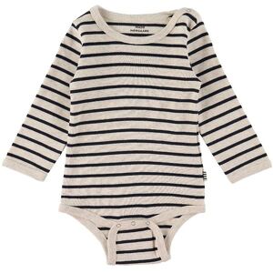 Mads Nørgaard Body L/æ - Navy/nature Melange - Mads Nørgaard - 56 - Body L/æ