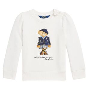 Polo Ralph Lauren Sweatshirt - Andover - Deckwash White M. Bamse - Polo Ralph Lauren - 5 År (110) - Sweatshirt