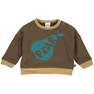 Freds World Sweatshirt - Veggie - Brown Mist M. Print - Freds World - 2 År (92) - Sweatshirt