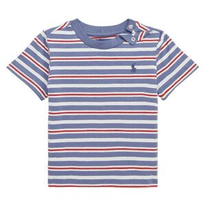 Polo Ralph Lauren T-Shirt - Sbts Ii - Blå/hvidstribet - Polo Ralph Lauren - 68 - T-Shirt