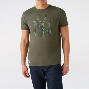 New Era T-Shirt - New York Yankees - Army Grøn - New Era - M - Medium - T-Shirt