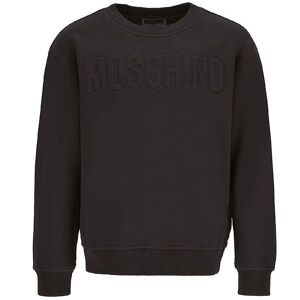 Moschino Sweatshirt - Sort M. Logo - Moschino - 5 År (110) - Sweatshirt