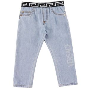 Versace Jeans - Logo Laser - Lyseblå - Versace - 12-18 Mdr - Jeans