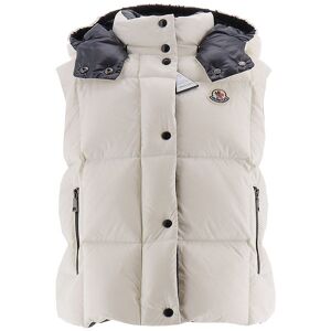 Moncler Dunvest - Luzule - Off White M. Navy - Moncler - 8 År (128) - Vest