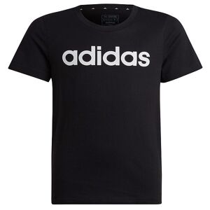 Adidas Performance T-Shirt - G Lin T - Sort/hvid - Adidas Performance - 10 År (140) - T-Shirt