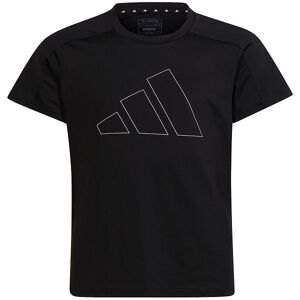 Adidas Performance T-Shirt - G Tres Bl T - Sort - Adidas Performance - 12 År (152) - T-Shirt