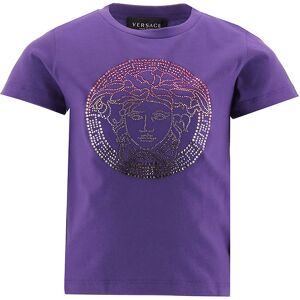 Versace T-Shirt - Lille M. Logo/similisten - Versace - 4 År (104) - T-Shirt