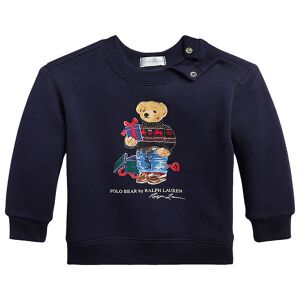 Polo Ralph Lauren Sweatshirt - Holiday - Navy M. Bamse - Polo Ralph Lauren - 68 - Sweatshirt