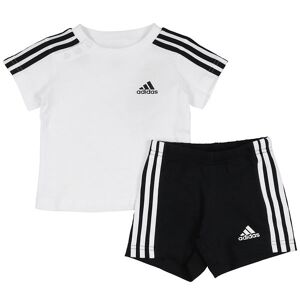 Adidas Performance Sæt - T-Shirt/shorts - Hvid/sort - Adidas Performance - 68 - Shorts