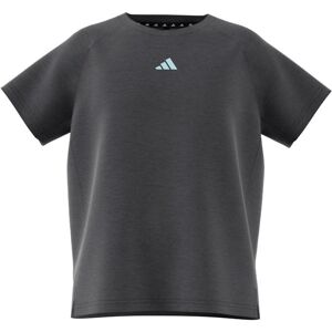 Adidas Performance T- Shirt - Jg Tee Lux - Grå Meleret - Adidas Performance - 10 År (140) - T-Shirt