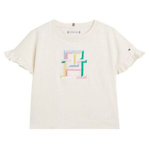 Tommy Hilfiger T-Shirt - Multi Colour Monogram Tee - Calico Heat - Tommy Hilfiger - 10 År (140) - T-Shirt