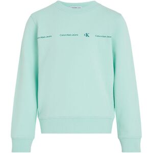 Klein Sweatshirt - Minimalistic Reg.Cn - Blue Tint - Calvin Klein - 16 År (176) - Sweatshirt