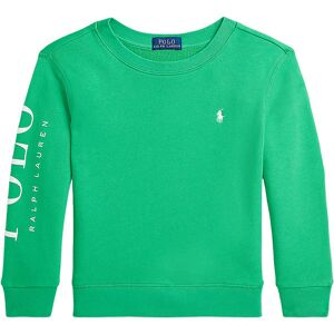 Polo Ralph Lauren Sweatshirt - Tiller Green M. Hvid - Polo Ralph Lauren - 4 År (104) - Sweatshirt