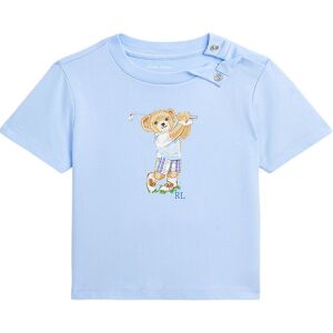 Polo Ralph Lauren T-Shirt - Blå M. Bamse - Polo Ralph Lauren - 68 - T-Shirt